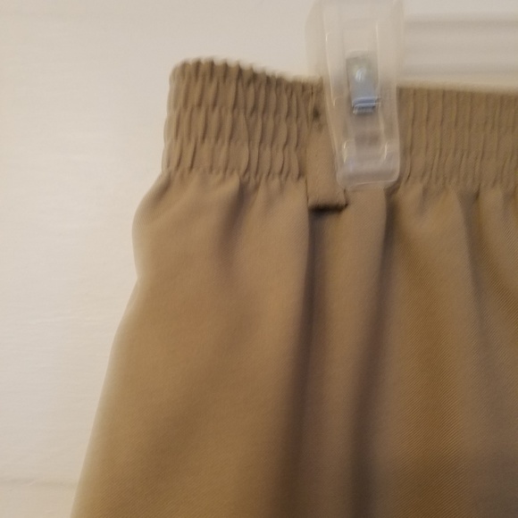 Vintage Skirt Elastic Waist Tan Color Size L - Picture 2 of 5